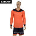 Hochwertiges kundenspezifisches sublimiertes Fußball-Großhandelshemd / Fußball Jersey / Torhüter-Uniform